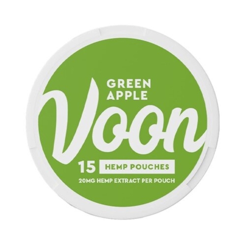 Voon Green Apple 20mg CBD Pouches Slim