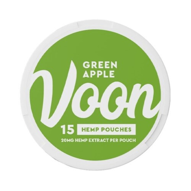 Voon Green Apple 20mg CBD Pouches Slim
