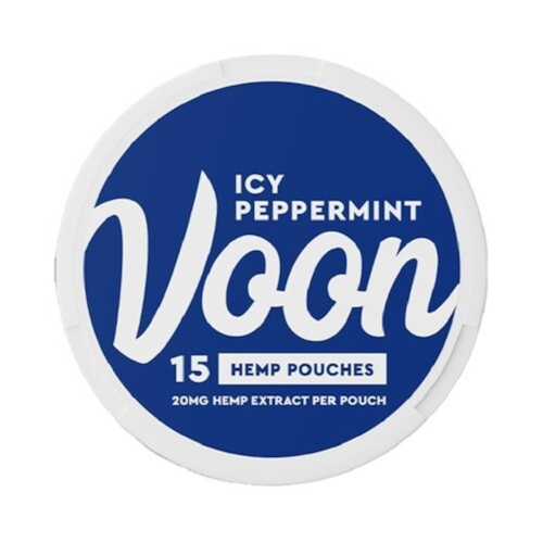 Voon Icy Peppermint 20mg CBD Pouches Slim